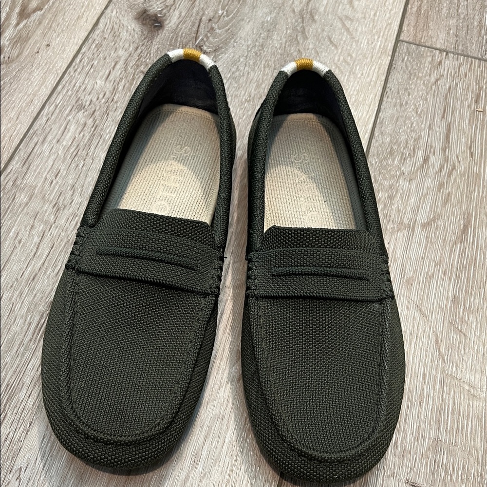 Rothy's Olive Green Women's Slip-On Loafers